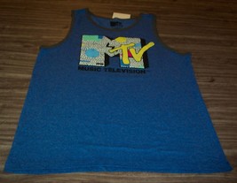 Vintage Style Mtv Music Television Sleeveless Tank Top T-Shirt Large New w/ Tag - $19.80