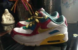 Nike Kids Air Max 90&#39;s Multi Color Size 13C Model 312154-172 - $995.28 MXN