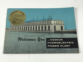 Keokuk Hydroelectric Power Plant 50 year Anniversary 1913 - 1963. Union ... - £12.04 GBP