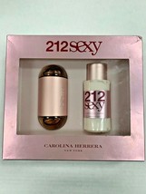 Carolina Herrera 212 Sexy 3.4 Oz Eau De Parfum Spray 2 Pcs Gift Set - £149.65 GBP