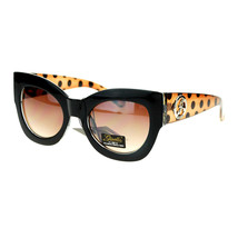 Giselle Lunettes Women&#39;s Sunglasses Polka Dots Round Butterfly Frame - £8.77 GBP