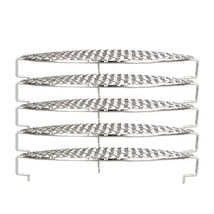 Stainless Steel Air Fryer Rack Barbecue Tray Air Fryer Accessory Multi-P... - £14.28 GBP+