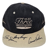 Arnold Palmer Jack Nicklaus Gary Giocatore Autografato Il Big Tre Golf Hat Bas - £994.61 GBP