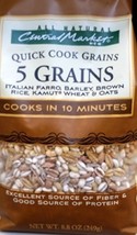 Central Market HEB Quick Cook Grains 8.8 Oz (Pack of 4) (5 Grains) - $39.50