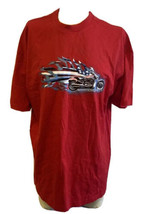 Canyon River Blue Men Red Short Sleeves 100% Cotton T-Shirts  XXL New - $49.49