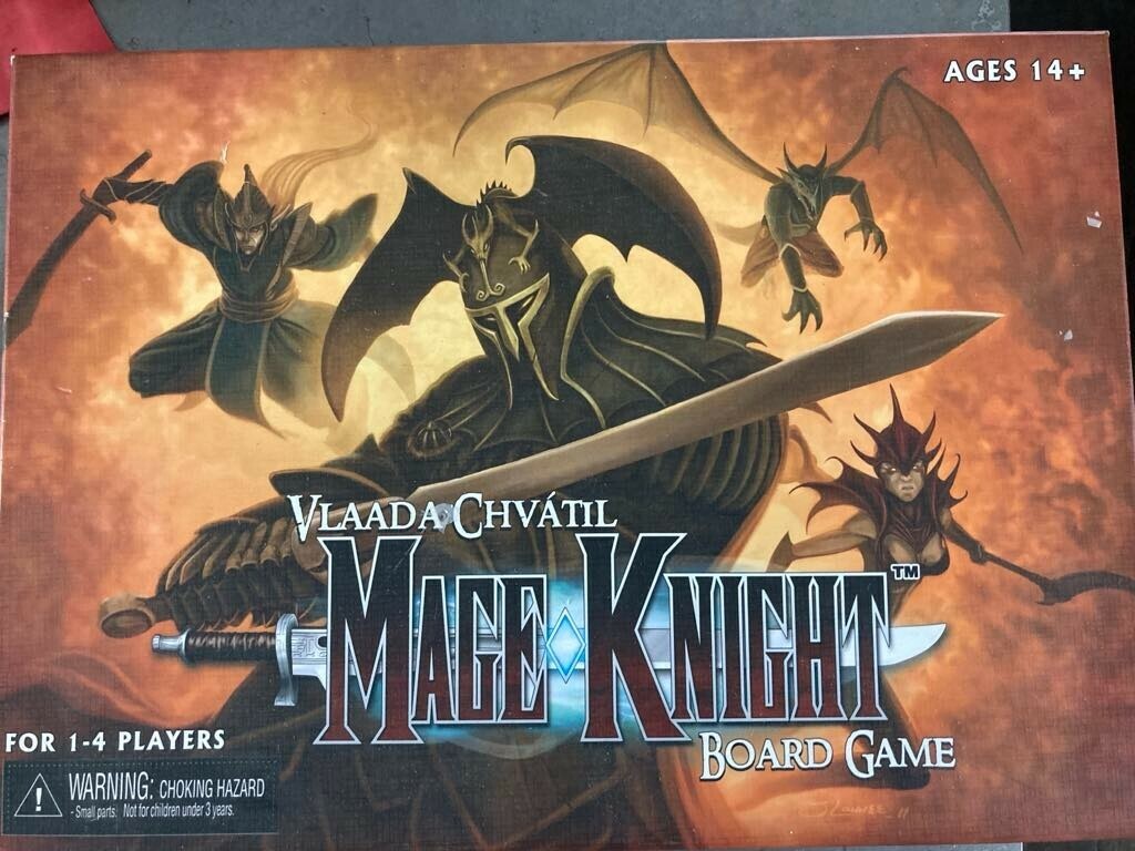 2011 Vlaada Chvátil MAGE KNIGHT WizKids &amp; NECA Board Game - $45.00
