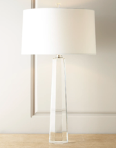 NEW Horchow Faceted Crystal Table Buffet Lamp Coastal Transitional 32&quot; $800 - £401.06 GBP