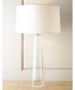 NEW Horchow Faceted Crystal Table Buffet Lamp Coastal Transitional 32&quot; $800 - £392.53 GBP