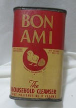Vintage 1950&#39;s Bon Ami Advertising tin/Cardboard Household Cleaner 12 oz... - £19.66 GBP