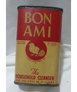 Vintage 1950&#39;s Bon Ami Advertising tin/Cardboard Household Cleaner 12 oz... - £19.92 GBP