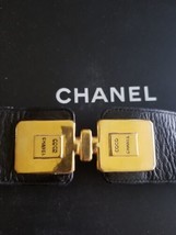 Vintage 1980s 80s Chanel Coco Perfume Bottle Belt Small - $995.00
