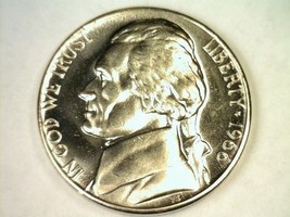1966 Jefferson Nickel Special Mint Set Sms Gem / Superb Uncirculated Cameo - £29.88 GBP