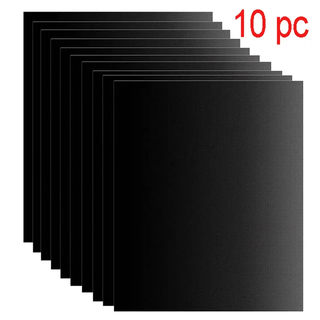 1-10pcs Reusable BBQ Grill Mat Non Stick Outdoor Kitchen BBQ Accessories... - $56.65