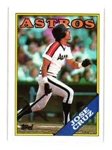 1988 Topps #278 Jose Cruz Houston Astros - £1.10 GBP