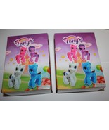 My Little Pony Happy Pony Purple Lot Of 2 BRAND NEW IN THE BOX. - £17.17 GBP