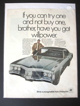 Vintage Oldsmobile Color Advertisement - 1960&#39;s Oldsmobile Advertisement  - $12.99