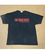Christian Men’s Shirt L Port &amp; Co Black Short Sleeve The Main Event Roma... - $24.60 CAD