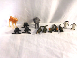 Britains LTD Zoo Animal Toy Figures Lot Camel Seal Elephant Penguin alligator  - £46.53 GBP