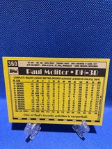 1990 Topps - #360 Paul Molitor - £11.87 GBP