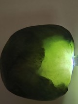 Icy Ice Light Green Natural Burma Jadeite Jade Rough Stone # 231 g # 115... - $1,100.00
