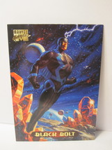 1994 Marvel Masterpieces Hildebrandt ed. trading card #5: Black Bolt - £1.59 GBP