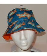 UV Skinzs Kids bucket Cap Hat OSFM Green blue OSFM Ocean Sharks - $14.80