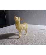 Vintage 1940s Celluloid Sheep red eyed mouth very rare 4&#39;&#39; Christmas - $565.28 MXN