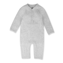 Honest Baby Clothing Gender Neutral Organic Cotton Matelasse Coverall, P... - $22.23 CAD