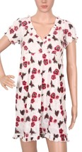 Odd Molly Women&#39;s Casual Floral Printed Butterfly Short Tunic Dress Size... - £54.91 GBP