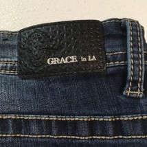Size 18 ~ 38 x 31 ~ Grace in LA Women’s P-Straight Stretch Jeans - £27.11 GBP