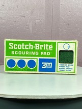 3M Scotch-Brite Scouring Pad New Old Stock 6 x 4&quot; vintage 1970 New Prop - $9.90