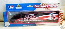 DETROIT TIGERS TRACTOR TRAILER TRANSPORTER 2008 SEMI DIECAST TRUCK 1:80 ... - £17.27 GBP