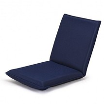 Adjustable 6 positions Folding Lazy Man Sofa Chair Floor Chair-Navy - Color: Nav - £42.18 GBP