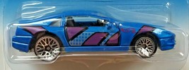 Nissan 300ZX Hot Wheels Custom Z on Blue Card, Lace Wheels Blue Paint Metal Base - £8.69 GBP