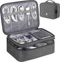 Gray Orient Famulay Travel Electronics Organizer, Waterproof Cable, Tablet. - $44.94
