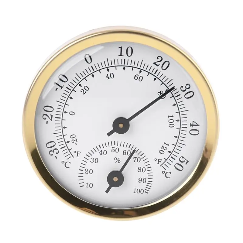 Indoor Outdoor Thermometer Hygrometer 58mm Diameter for Car Houses Offices - £152.44 GBP