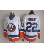 Islanders #22 Mike Bossy Jersey Old Style Uniform White - $48.00