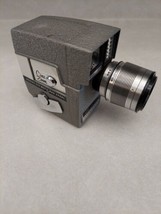 Revere Eye-Matic 8mm Spool Camera Model 114 Cine Zoom Wollensak Raptar Wide Lens - £47.21 GBP