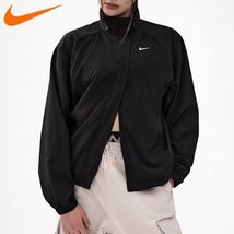 Nike Sportswear One Dri-Fit Woven Jacket Women Casual Top AsiaFit NWT IB... - $88.11
