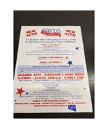 1999 ad for Kelly Miller under the big top @ Naper Settlement Naperville... - $9.28