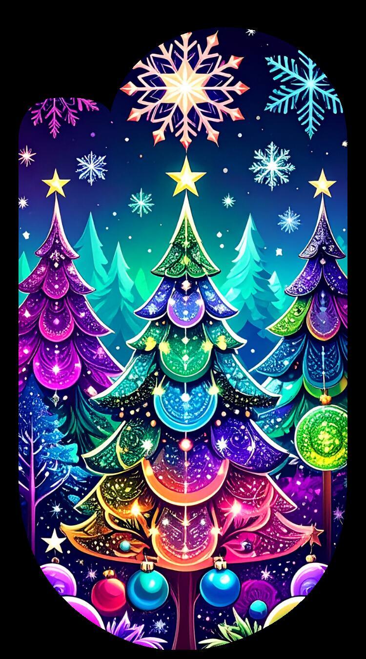Winter Christmas Paperclip Design Clipart 100 PNG Digital Download Bundle vol 8 Item image 2