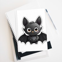 Whimsical Bat Cartoon Journal for Aspiring Authors: 128-Page Ruled Line Hardcove - £21.22 GBP