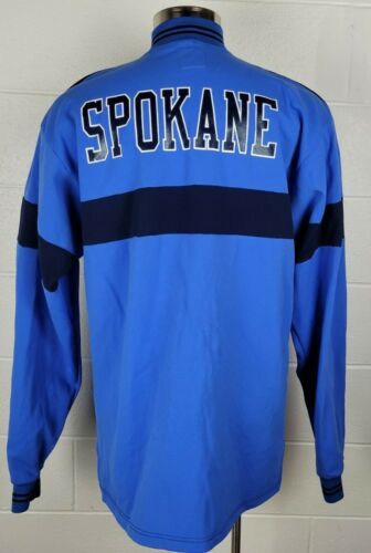 Vintage Spokane College Snap Button Jacket Russell Athletic USA #12 sz 46 - $34.65