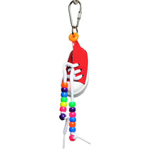 A and E Cages Happy Beaks Sneakers Bird Toy One Size - £6.32 GBP