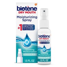 Biotene Oral Dry Mouth Moisturizing Spray Soothes Sugar free alcohol fre... - $10.28