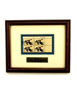 Framed Vintage Postage Stamps, 6c, Waterfowl Conservation, Ohio Ducks Un... - £23.08 GBP