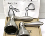 New Pfister Portola  HHL-RP0K 2 Pack Handles in Satin Nickel / Stainless... - £19.03 GBP
