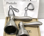 New Pfister Portola  HHL-RP0K 2 Pack Handles in Satin Nickel / Stainless... - $23.74