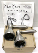 New Pfister Portola  HHL-RP0K 2 Pack Handles in Satin Nickel / Stainless... - $23.74