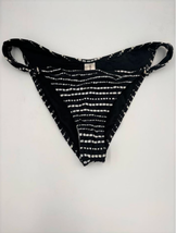 Hula Honey Swimsuit Bottoms Bathing Suit Black White Size Large NWOT - £7.18 GBP